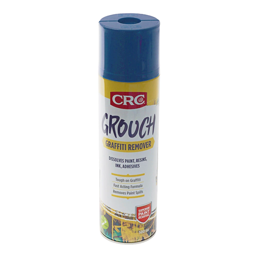 CRC Grouch Graffiti Remover Aerosol 500ml 3 CRC Grouch Graffiti Remover Aerosol 500ml