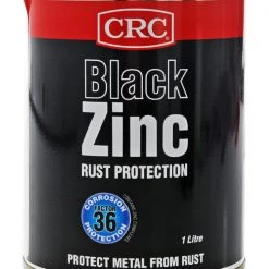 CRC Coloured Zinc Heavy-Duty Anti-Corrosive Coating Black 1L