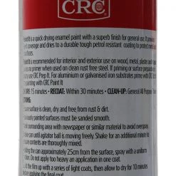CRC Paint It Quick Dry Enamel Spray Paint 400ml White Gloss