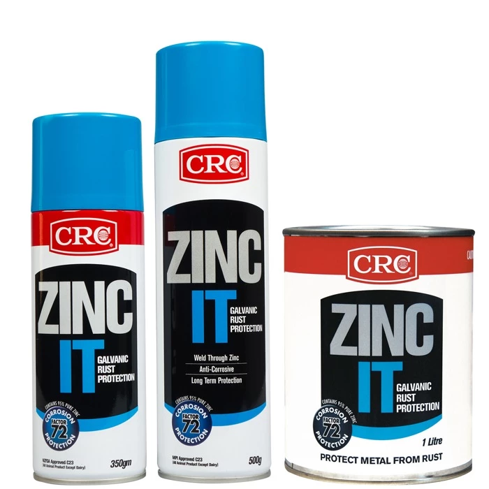 CRC Zinc It Galvanic Rust Protection Coating 1L 3 CRC Zinc It Galvanic Rust Protection Coating 1L