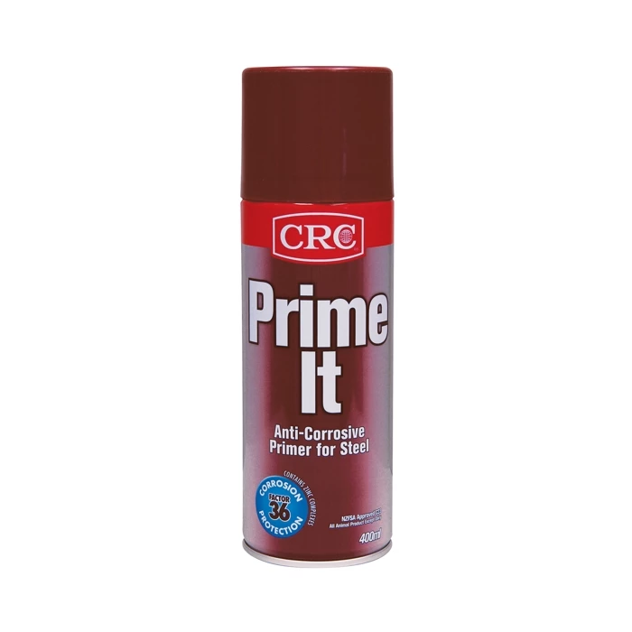 CRC Prime It Red Oxide Primer Aerosol 400ml 3 CRC Prime It Red Oxide Primer Aerosol 400ml