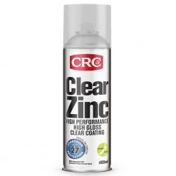 CRC Clear Zinc Corrosion Protection Aerosol Spray 400ml