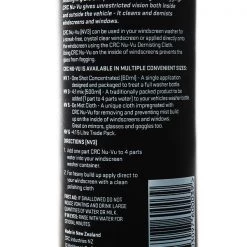 CRC Nu-Vu Windscreen Cleaner And Demister 500ml